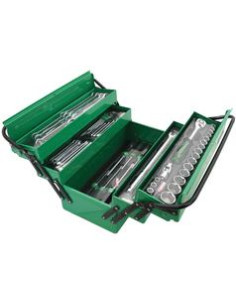 62 pzas. Juego de caja de herramientas en voladizo