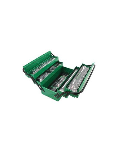 62 pzas. Juego de caja de herramientas en voladizo