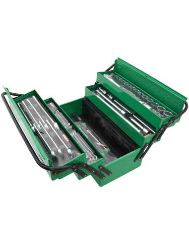 62 pzas. Juego de caja de herramientas en voladizo