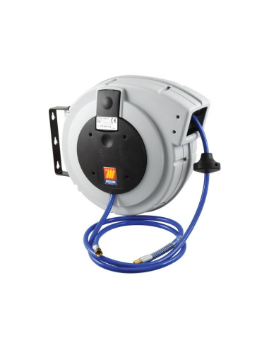 Carrete de manguera retráctil