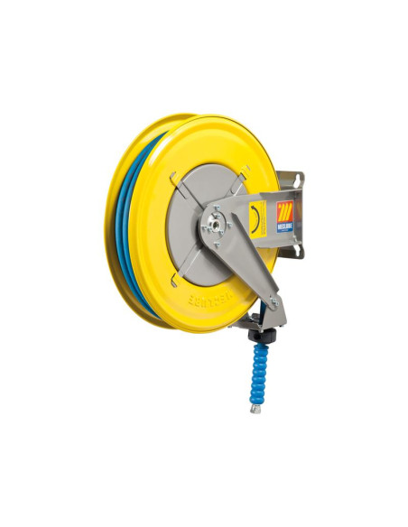 Carrete de manguera retráctil Agua 150°C, 3/8″ x 15M