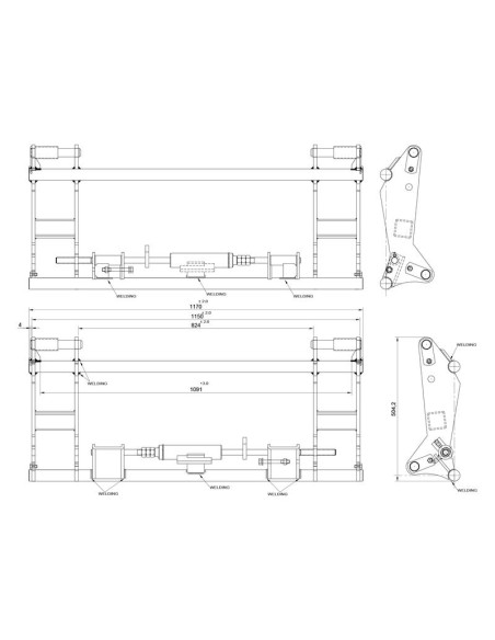 Soporte Enganche Rápido
