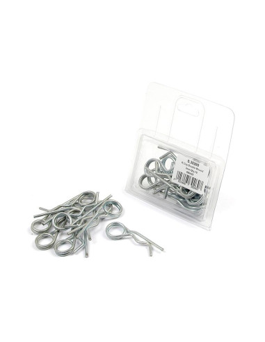 Pasador Beta Doble Vuelta, Ø clip3mm x 75mm