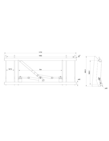 Soporte Enganche Rápido - de soldar
