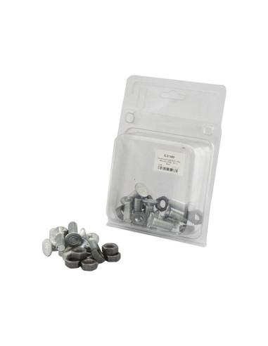 Tornillo Y Tuerca Cabeza Redonda - M11 x 30mm,...