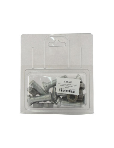 Tornillo Y Tuerca Cabeza Redonda - M11 x 40mm,...