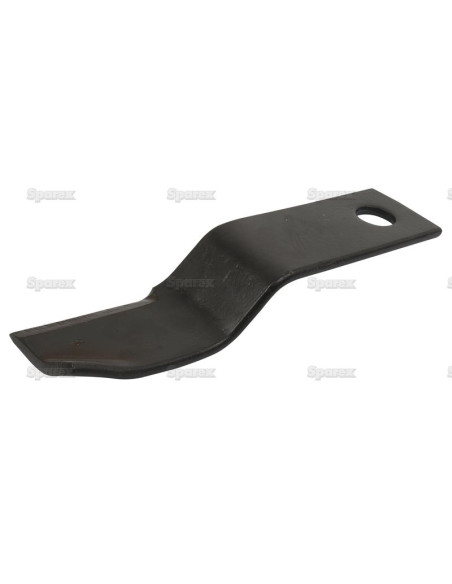 Cuchilla Desbrozadora, Longitud: 320mm, Anchura: 75mm, Ø orificio: 30mm - Recambio para Fleming